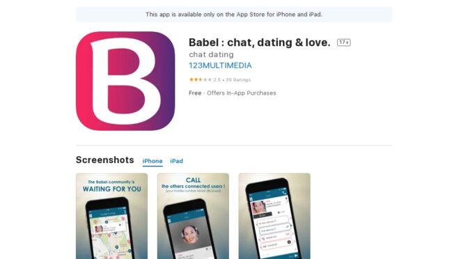 Is Babel the Right Place for Your Dating Adventure?